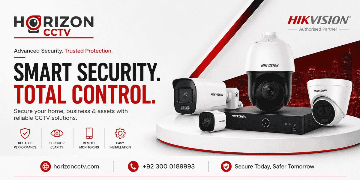 Horizon CCTV security camera systems banner