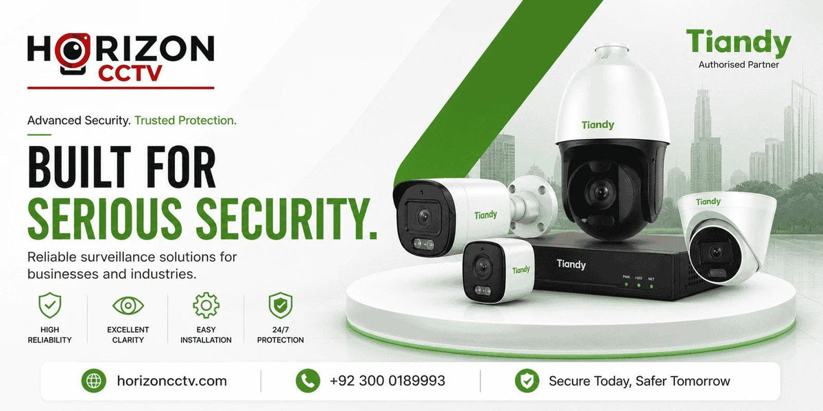 Horizon CCTV security camera systems banner